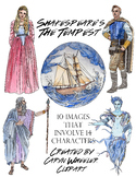 William Shakespeare's, The Tempest Clipart Package