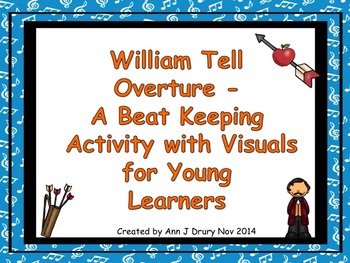 Preview of William Tell Overture - Beat Keeping and Turn Taking Activity for Young Students