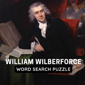 Preview of William Wilberforce Word Search Puzzle