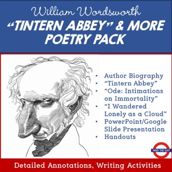 Preview of William Wordsworth Poetry Pack