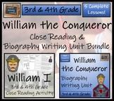 William the Conqueror Close Reading & Biography Bundle | 3