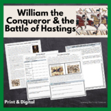 William the Conqueror & the Battle of Hastings Reading Act