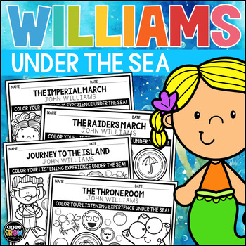 Preview of Williams Under the Sea | SEL Classical Music Listening Activities for Summer