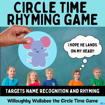 Preview of Animal Rhyming Name Game for Circle Time