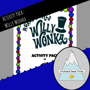 Preview of Willy Wonka Activity Pack