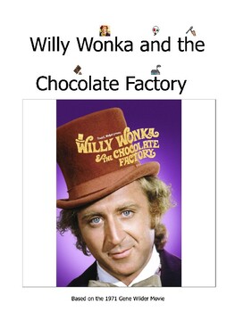 Preview of Willy Wonka Adapted Book