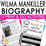 Wilma Mankiller Biography, Activities, Graphic Organizers,