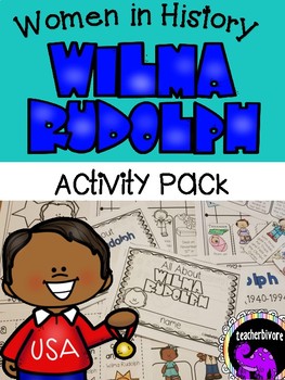 Preview of Wilma Rudolph Activity Pack {Kindergarten/1st Grade}