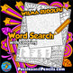 Wilma Rudolph Word Search Puzzle with Coloring | Black History Month ...