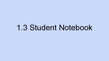 Preview of Wilson Reading System - All Student Notebook