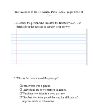 Preview of Wilson Step 7.2 Comprehension and Word Work Package