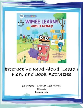 Preview of Wimee Learns About Money Interactive Read Aloud | Lesson Plan | Book Activities