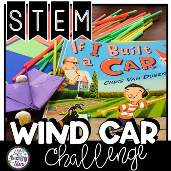 Preview of Wind Car STEM Activity: Can be used with If I Built a Car 