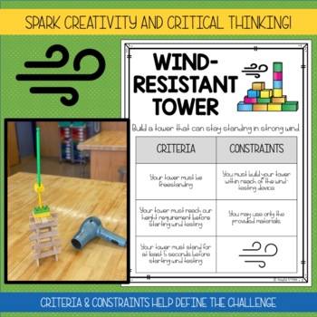Wind Resistant Tower: Spring & Weather STEM Challenge