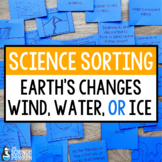 Wind, Water, or Ice Science Sort | Weathering, Erosion, De