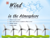 Wind in the Atmosphere (Powerpoint, Interactive Notebook &