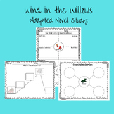 Wind in the Willows Adapted Novel Study for SPED
