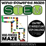 Wind-powered Maze STEM Challenge (St. Patrick's Day STEM A