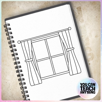 Window Clipart | Blank Window Template | Transparent Window by Indie ...
