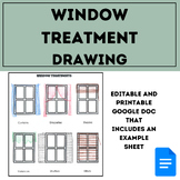 Window Treatment Drawing