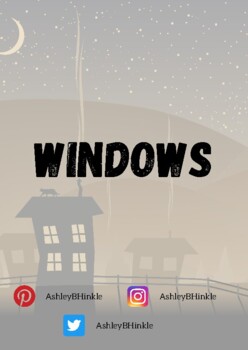 Preview of Windows Unit, Blueprints, STEM, Problem/Solution, Fact/Opinion, Connections