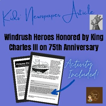 Preview of Windrush Heroes Honored by King Charles III | Daily Newspaper Reading for Kids