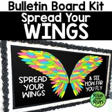 End of the Year Graduation Bulletin Board Butterfly or Bird Wings