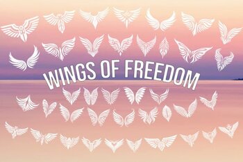 Preview of Wings of Freedom Font