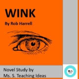 Wink by Rob Harrell Novel Study