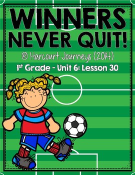 Preview of Winners Never Quit - Supplemental Resources #30