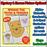 Winnie The Pooh & Friends Coordinate Graph Mystery Picture