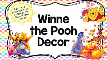 Preview of Winnie the Pooh Decor - extended