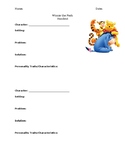 Winnie the Pooh Movie Character Handout