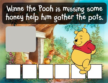 Preview of Winnie the Pooh Token Board - Visual for Positive Behavior