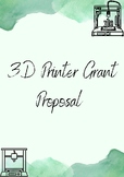 Winning 3D Printer Grant Proposal