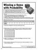 Winning A Game With Probability