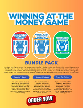 Preview of Winning At The Money Game Financial Literacy Bundle (3rd - 12th grade)
