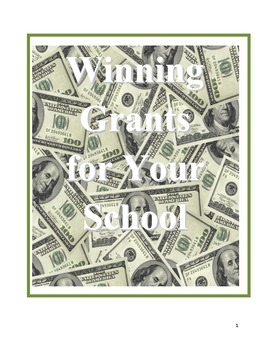 Preview of Winning Grants for Your School Notes
