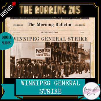 Preview of Winnipeg General Strike Slideshow Lesson - CAN History