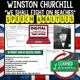 Winston Churchill We Will Fight on Beaches Speech Analysis