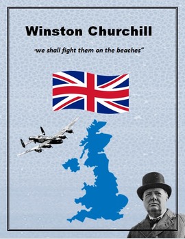 Preview of Winston Churchill speech World War II "We shall fight them on the beaches"