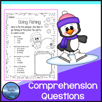Winter Activities: Winter Reading Comprehension Passages and Questions