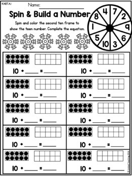 Winter 1st Grade No Prep Math Worksheets by United ...