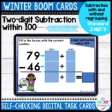 Winter 2 Digit Subtraction with and without regrouping BOO