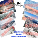 Winter 2 Zoom Background Pack