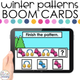 Winter AB Patterns Boom™ Cards - Distance Learning for Spe