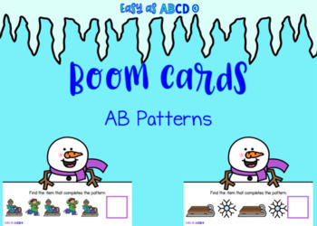 Preview of Winter AB Patterns Deck | BOOM™ Cards