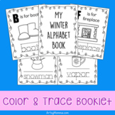 Winter ABC Color & Trace Mini Book