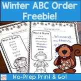 Winter ABC Order free