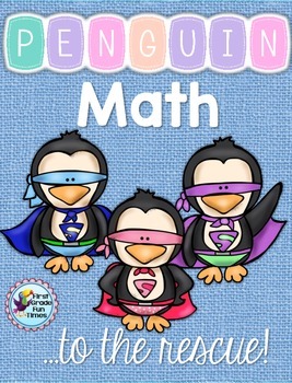 Preview of Penguins Winter Activities Math January Activities